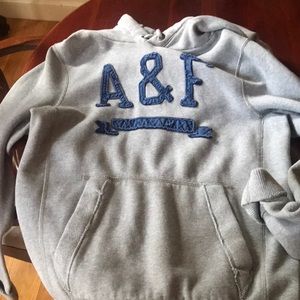 Aberchrom is and Fitch hoodie. No stains.